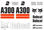 (original Look) Bobcat A300 Full Decal Sticker Set Kit Skid Steer DO55. Fixed Price $63.99.