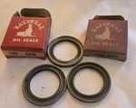 Vintage National Oil Seals Lot Of 3 #6456 Nos Original Box. Fixed Price $19.00.