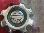 #H1 05-07 Ford F250 F350 Super Duty Harley Davidson Center Cap 5C34-1A096-ABA. Fixed Price $99.95.