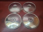1976-1980 Chevy Chevette Center Hubcaps Dog Dish Set Of Four 359749. Fixed Price $49.99.