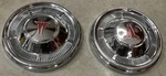 1962 Oldsmobile Cutlass Dogdish Set Of Nos? Hubcaps. TR115. Fixed Price $95.00.