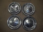59 60 Oldsmobile Rim Wheel Cover Center Dog Dish Set 10 1/2" Oem. Fixed Price $71.99.