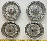 Oem Gm Set Of 14" Wire Hub Caps 4094B 22519903 83-88 Oldsmobile Cutlass (W486). Fixed Price $284.71.