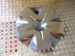 X1 Part # 736-CAP Chrome Custom Wheel Rim Center Hub 6" O.d. Unbranded. Fixed Price $63.99.