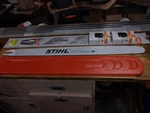 Stihl Oem 36" Pro Bar 2 Chains & Cover 3/8" .050" 114DL 3003-000-8853 #GM-V01M. Fixed Price $239.95.