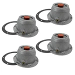 X Aluminum Hubcap 6 Hole Replaces Stemco 343-4195, 3434195 Side Plug & Gasket. Fixed Price $54.81.