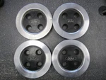 1988-1991 Ford Escort Exp Tempo 14" Center Caps E8EC1A097CA 1575 SET/4*. Fixed Price $75.00.