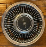 Vintage 1969-70 Oldsmobile Cutlass 14"" Wire Spoke Wheel Cover Hub Cap Single. Fixed Price $25.00.