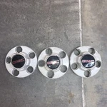 Gmc White/black/red 5 Lug Wheel Center Hub Cap 46249 Set Of 3. Fixed Price $48.98.