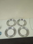 1957 1958 Oldsmobile Kromweels 14"?15" Aluminum Wheel Trim Ring Set. Fixed Price $24.99.