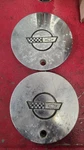 88-89 Corvette C4 (set Of 2)CAST Aluminum Wheel Center Cap With Emblem 10055340. Fixed Price $75.00.