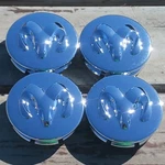 New Dodge Challenger Charger Magnum Nitro Chrome Center Caps 2-1/8" 04895900AA. Fixed Price $24.95.