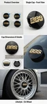 Bbs Wheel Center Caps 70MM Emblem Black Gold 3D Logo 56.24.080 Set 4PCS Genuine. Fixed Price $139.99.