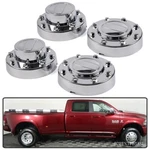 Fit For 2011-2018 Dodge Ram 3500 1-TON Dually Alcoa Alloy Wheel Center Caps Set. Fixed Price $47.96.