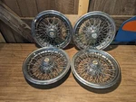 1975-1996 Chevy Caprice Impala 15" Wire Spoke Set 4. Fixed Price $399.99.