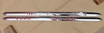 1951 1952 Ford Truck "big Job" Hood Side Trim Moldings Original Pair Name Plates. Fixed Price $345.00.