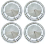 1955 Chevy Small Style Hub Caps Chrome Gm Restoration Part New. Fixed Price $234.99.