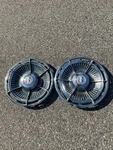Genuine 1963 Buick Lesabre 15 Inch Deluxe Spinner Hubcaps Wheel Covers. Fixed Price $52.80.