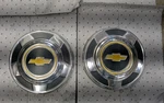 Nos 1973-1987 Chevy 1/2 Ton Dog Dish Hub Caps Pair 10.5". Fixed Price $79.99.