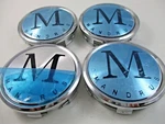 Mandrus/ Silver/chrome Custom Wheel Center Cap #C-E71/ #SPCE71-C (for 4 ). Fixed Price $113.35.