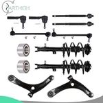 For 07-12 Dodge Caliber Front Struts Wheel Hub Bearing Control Arm Sway Bars Kit. Fixed Price $190.35.
