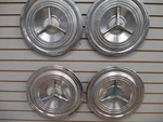 1959 Oldsmobile Super 88 98 Fiesta Spinner Wheel Covers Hubcaps Oem Set. Fixed Price $140.00.