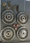 Spoke Wheel Rims 89 90 91 92 93 Cadillac Deville Part# 25558104 Plus Hardware. Fixed Price $725.00.