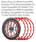 Wheel Rim Protector Guard 19 Inch Hubcap Patch Easy Install Fully. Fixed Price $54.00.