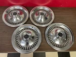 1977 1978 1979 Ford Thunderbird 15" Hubcaps Set Of Nos 924. Fixed Price $279.99.