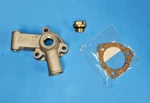 New Thermostat Housing And Filler Plug With Seal Mgb 1977-80. Fixed Price $52.95.