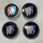 Set (4) 1980-1987 14" Buick Century Regal Wire Wheel Cover Emblems 2.25" 254842. Fixed Price $39.99.