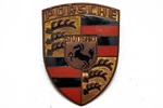 Orange Bar Porsche Hood Crest Badge Emblem Early 911 912 356 Porshe 901. Fixed Price $699.00.