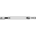539881M2TSK Telescoping Stabilizer Arm Fits Massey Ferguson Tractor 1085 250. Fixed Price $81.99.