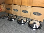 Nos 71-72 Ford Galaxie 500 Ltd 15" Hubcaps D2AZ-1130-J D2AA-1130-DA Fomoco. Fixed Price $720.00.