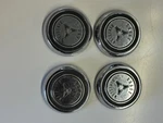 (4) 1967 Dodge Charger Hubcap Centres , 2823023CC. Fixed Price $54.38.