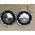 Cadillac Hubcaps Vintage 1970S Deville 15 Inch Silver Turbine Wheel Covers 4PC. Fixed Price $600.00.
