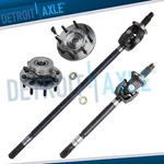 Front Cv Axle Shafts & Wheel Bearing Hub For 2003 - 2005 Dodge Ram 2500 3500 4WD. Fixed Price $562.44.