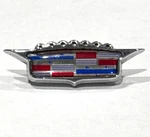 Vogue Vintage Crest Center Cap Emblem Chrome Cadillac Wheel Metal Logo Small. Fixed Price $45.00.