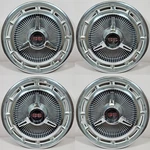 1965-1969 Chevy Ii / Impala Nova Camaro 14" 3018 Bar Hubcaps Set. Fixed Price $199.99.