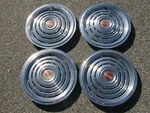 Factory Original 1969 1972 Pontiac Grand Prix 14 Inch Hubcaps Wheel Covers. Fixed Price $35.20.