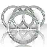Set Of 4 16" Chrome Wheel Trim Rings Beauty Rims Tire Bands For Gm. Fixed Price $67.99.