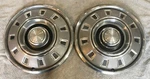 Two 1968 1969 Dodge Charger, Dart 14" 11-SLOT Type Hubcaps Mopar 2881764. Fixed Price $25.00.
