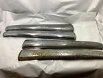1947 1948 Ford 6A8171 And 6A8170 Grill Chrome Trim Pieces Lot Of. Fixed Price $80.00.