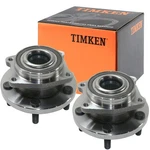 2 Pack Timken Front Wheel Bearing And Hub Assembly For Dodge Avenger Caliber Abs. Fixed Price $148.12.