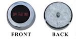1967-70 Pontiac Rally Ii Center Caps.complete Set, Black. Fixed Price $159.00.