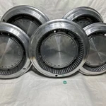 Lot Of Genuine 1970 Oldsmobile Delta 15 Inch Hubcaps Wheel Covers. Fixed Price $60.00.