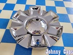 Vagare Wheels # C-254-1 New Chrome Custom Center Cap 72 (qty. 1). Fixed Price $94.38.