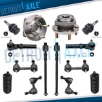 14PC Front Wheel Bearing Hub Sway Kit For 2005-2009 Subaru Legacy Outback. Fixed Price $154.45.
