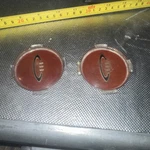 1964 Chrysler Newport Yorker Hub Cap Wheelcover Red Plastic Medallion Emblem. Fixed Price $22.00.
