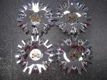 New Vogue Chrome Center Cap 7.50" Aai 99-0727 409L166 SET/4*. Fixed Price $160.00.